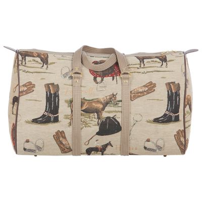 Huntley Equestrian Tapestry Duffel Bag