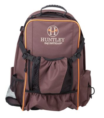 Huntley Equestrian Deluxe Travel Backpack, Brown