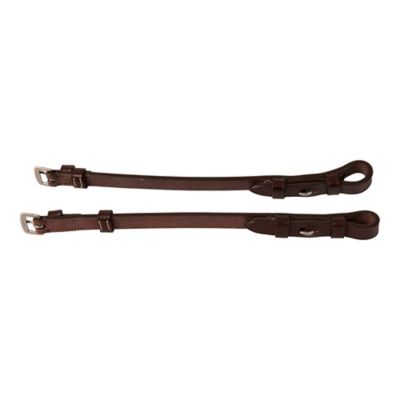 Image showing  English Leather Cheekpiece, Medium Pony, Australian Nut Color