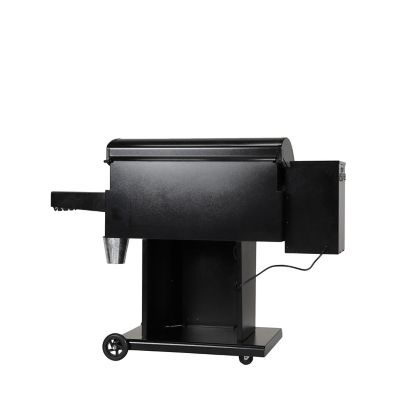 Image showing 5 th US Stove 890 sq. in. USSC Grills The Irondale Wood Pellet Grill and Smoker, Black