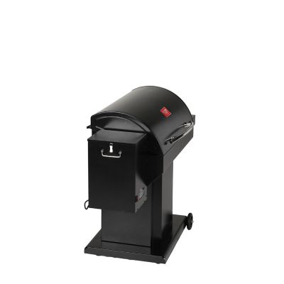 Image showing 10 th US Stove 890 sq. in. USSC Grills The Irondale Wood Pellet Grill and Smoker, Black