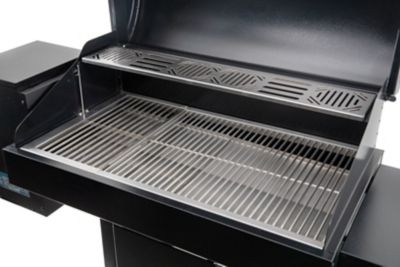 Image showing 12 th US Stove 890 sq. in. USSC Grills The Irondale Wood Pellet Grill and Smoker, Black