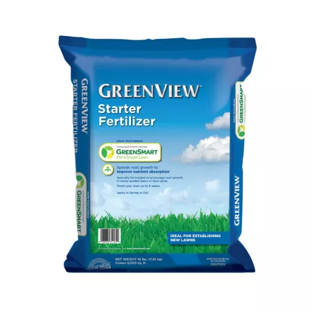 GreenView Starter Fertilizer 16 lb 5 000 sq ft. Fertilizers