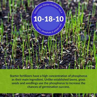 Image showing  16 lb. 5,000 sq. ft. Starter Fertilizer