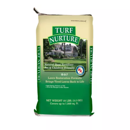 Turf Nurture Natural Based Fertilizer 25 lb 7 500 sq ft. Fertilizers