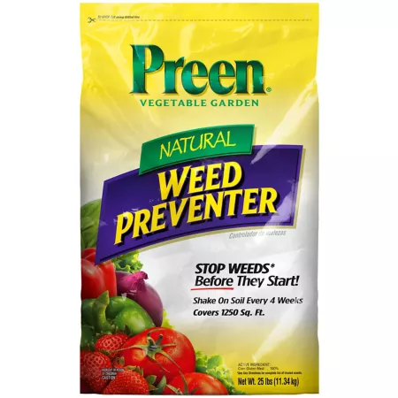 Preen 25 lbs Natural weedkiller for vegetable garden Weed Killers