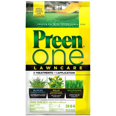 Preen 36 lb. 10,000 sq. ft. One Lawncare Weed Killer