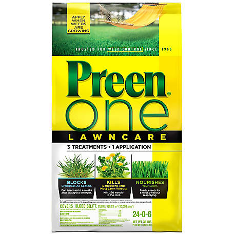 Preen 36 lb. 10,000 sq. ft. One Lawncare Weed Killer