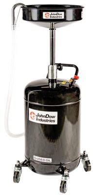 JohnDow Industries 18 gal. Self-Evacuating Oil Drain, 16 in. Funnel