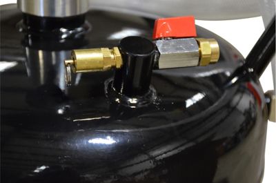 Image showing  18 gal. Self-Evacuating Oil Drain, 16 in. Funnel