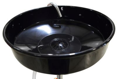 Image showing  18 gal. Self-Evacuating Oil Drain, 16 in. Funnel