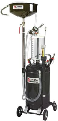 Image showing  20 gal. Oil Drain/Fluid Evacuator with Transparent Bowl