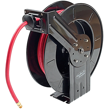 JohnDow Industries 3/8 in. x 50 ft. Professional Hose Reel with 300 PSI Rating