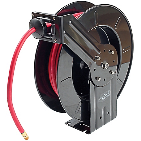 JohnDow Industries 3/8 in. x 50 ft. Professional Hose Reel with 2250 PSI Rating