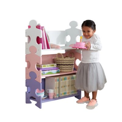 Image showing  3-Shelf Puzzle Bookshelf