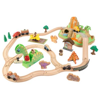 dinosaur bucket top train set