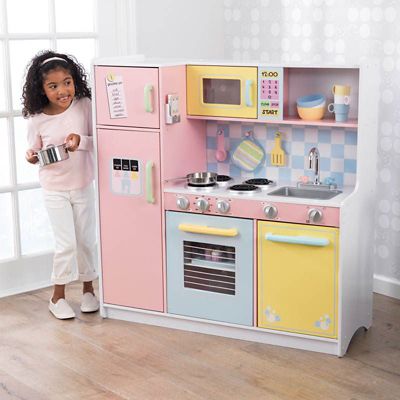 Image showing  Large Pastel Kitchen Playset