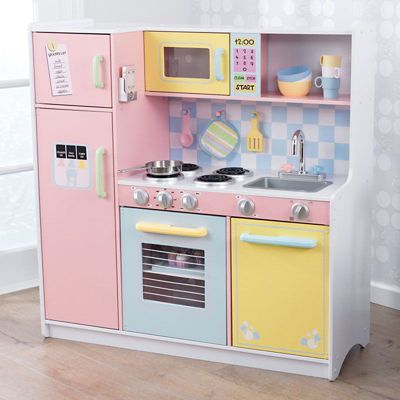 Image showing  Large Pastel Kitchen Playset