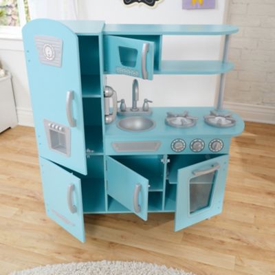 Image showing  Vintage Play Kitchen-Blue