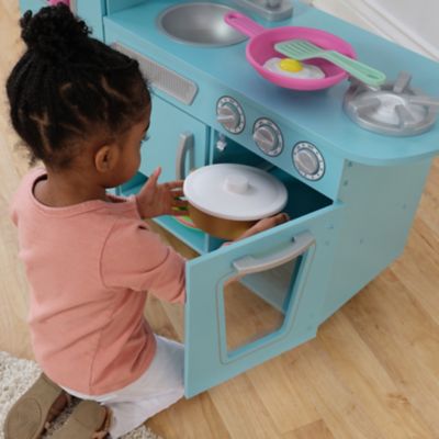 Image showing  Vintage Play Kitchen-Blue