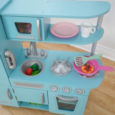 Image showing  Vintage Play Kitchen-Blue