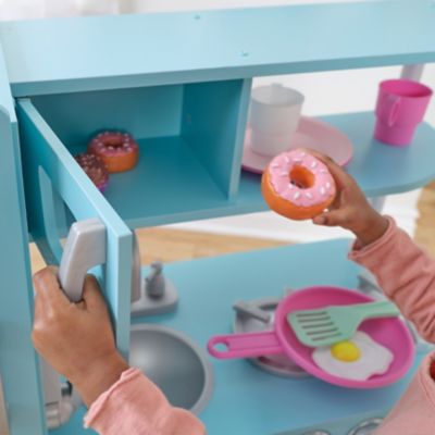 Image showing  Vintage Play Kitchen-Blue