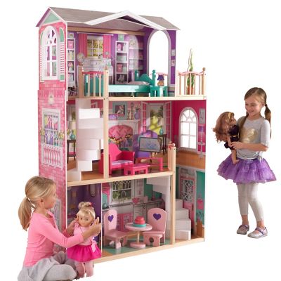 kidkraft dollhouse with garage