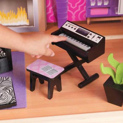 Image showing  Uptown Dollhouse Playset, 9.25 in. x 25.25 in. x 46.25 in.