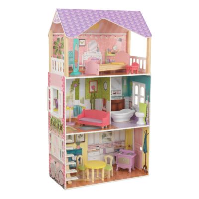 KidKraft Poppy Dollhouse Playset, 25.2 in. x 13.1 in. x 44.1 in. at Tractor  Supply Co.