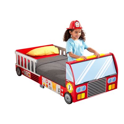 kidkraft firetruck bed