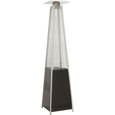 Cambridge 7 Ft. 42,000 BTU Pyramid Propane Patio Heater in Black