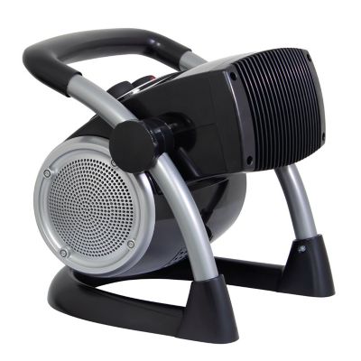 Image showing  Electric Pro-Ceramic Utility Heater, 225 sq. ft., 5,120 BTU, Black