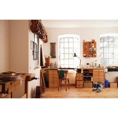 Image showing 8 th Lasko Electric Pro-Ceramic Utility Heater, 225 sq. ft., 5,120 BTU, Black