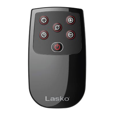 Image showing  Electric Designer Series Oscillating Ceramic Heater with Remote Control, 300 sq. ft., 5,120 BTUs, Tan