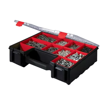 Tafco Pro-Go Deep Organizer 10 Cup Red Small Parts Organizers