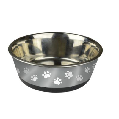 large metal dog bowls