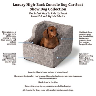 Image showing  High Back Luxury Console Pet Car Seat, 1