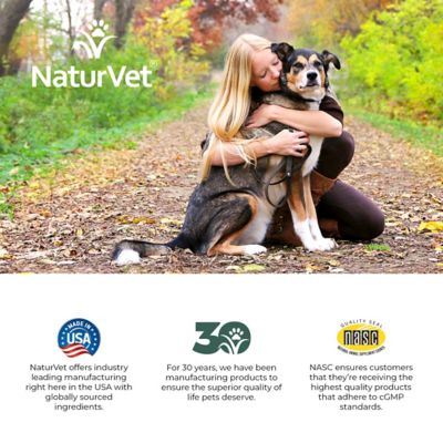 Image showing 8 th NaturVet VitaPet Senior Daily Glucosamine and Multi-Vitamin Soft Chewable Supplements for Dogs, 365 ct.