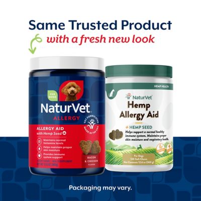 Image showing  Hemp Allergy Aid Plus Hemp Seed Soft Chews for Dogs