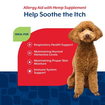 Image showing  Hemp Allergy Aid Plus Hemp Seed Soft Chews for Dogs