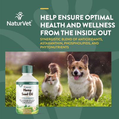 Image showing  Hemp Seed Oil Krill and Salmon Hip and Joint Supplement for Dogs, 16 oz.