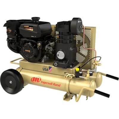 Ingersoll Rand 9.5 HP 8 gal. Single-Stage Gas Drive Portable Compressor, 135 PSI