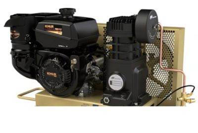 Image showing 6 th Ingersoll Rand 9.5 hp 8 gal. Single-Stage Gas Drive Portable Compressor, 135 PSI