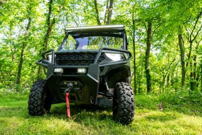 Image showing  195W/9,740-Lumen CabFit Single Row Offroad Light Bar, 50 in., Gray