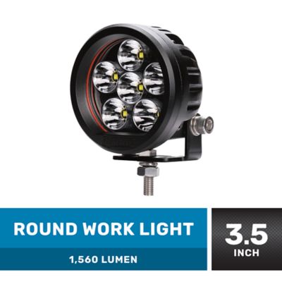 Traveller 1,560 Lumen Round Work Light, 3.5 in.