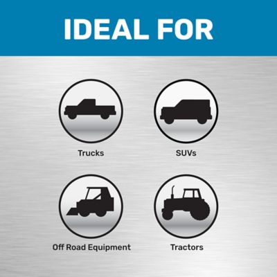 Image showing  1,370-Lumen LED Offroad Pod Lights with Amber Function, 7 in., 2-Pack