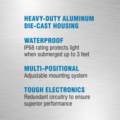 Image showing  2,220-Lumen Square LED Work Light, 5 in.