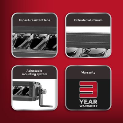 Image showing  5,090-Lumen Blackout Light Bar with Amber Light Function, 30 in.