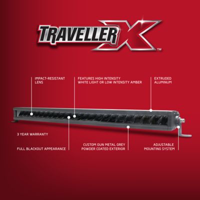 Image showing 5 th TravellerX 5,090 Lm Blackout Light Bar with Amber Light Function, 30 in.