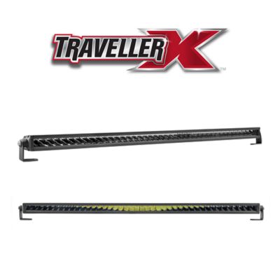 Image showing  7,310-Lumen Blackout Truck Light Bar with Amber Light, 50 in.